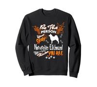 Be The Person Your Scary Norwegian Elkhound Dog Halloween Sudadera