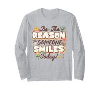 Be The Reason Someone Smiles Today Mental Health Awareness Manga Larga