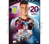 Be The Star Posters Aston Villa FC 2020/21 Ross Barkley - Póster de fútbol (A2, impresión y pared, producto oficial, disponible en tamaños A3 y A2)