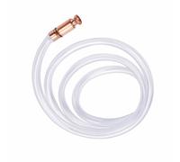 BE-TOOL 2 mangueras de sifón de 2,5 m, bomba de sifón de gas autocebante con conector de latón, bomba de sifón multiusos portátil para transferencia de gasolina, combustible y agua