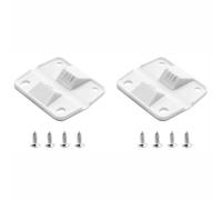 BE-TOOL Juego de 2 piezas de repuesto para bisagras de tapa enfriadora, bisagra con tornillos compatibles con Coleman 5241 5250 5255D 6260 6286, piezas de reparación fáciles de instalar (blanco)