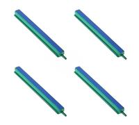 BE-TOOL Paquete de 4 barras de piedra de aire de 15 cm, barra difusora de burbujas de plástico para bomba de oxígeno para acuarios e hidropónicos