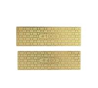 BE-Tool piedra de afilar de diamante de doble cara, 1 pieza de piedra de afilar para afilar cuchillos de cocina herramientas de carpintería de jardín (grano 400/1000)