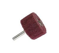 BE-TOOL Rueda de pulido roja para mopa de lijado con paño de lija (60 mm x 25 x 6 mm, 1 unidad)