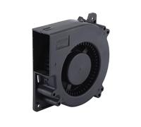 BE-TOOL Ventilador de refrigeración sin escobillas CC, para barbacoa, 12 V | Ventilador de plástico y metal para inflables y chimeneas; rodamientos de bolas dobles que garantizan más de 5000 horas de