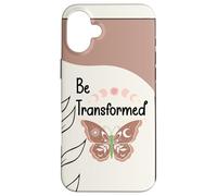 Be Transformed Butterfly Christian Bible Verse Romans 12:2 Carcasa para iPhone 16 Plus