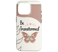 Be Transformed Butterfly Christian Bible Verse Romans 12:2 Carcasa para iPhone 16 Pro