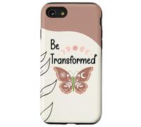 Be Transformed Butterfly Christian Bible Verse Romans 12:2 Carcasa para iPhone SE (2020) / 7/8