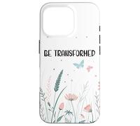 Be Transformed Butterfly Christian Romans 12:2 Bible Verse Carcasa para iPhone 16 Pro