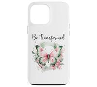 Be Transformed Romans 12:2 Butterfly Christian Bible Verse Carcasa para iPhone 13 Pro MAX