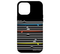 Be Ware of Sharks, Surf Spot, Cool Beach Sharks Design Carcasa para iPhone 12 Pro MAX