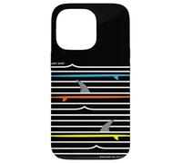 Be Ware of Sharks, Surf Spot, Cool Beach Sharks Design Carcasa para iPhone 13 Pro