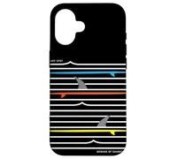Be Ware of Sharks, Surf Spot, Cool Beach Sharks Design Carcasa para iPhone 16