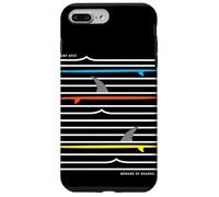 Be Ware of Sharks, Surf Spot, Cool Beach Sharks Design Carcasa para iPhone 7 Plus/8 Plus