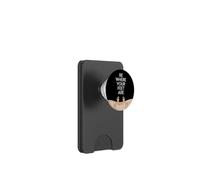 Be Where Your Feet Are - Cita inspiradora de atención plena PopSockets PopWallet para MagSafe