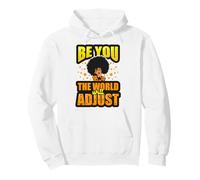 Be You Love Motivación Black Girl Power Women Melanin Magic Sudadera con Capucha