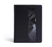 BE YOU - Ultra Black,Diario Escolar 2025-2026, Formato Easy 12 Meses 12,5 x 16,5 cm, Septiembre 2025 - Agosto 2026, Agenda Escolar con Pegatinas y Páginas para Sketch, con Sobrecubierta Transparente