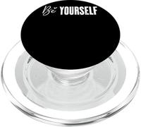 Be Yourself - Cita motivacional inspiradora PopSockets PopGrip para MagSafe