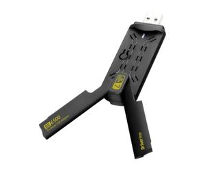 BE6500Mbps - Adaptador Wi-Fi 7 USB para PC fijo portátil, Tribanda 6 GHz + 5 GHz + 2,4 GHz tarjeta de red USB receptor, antena Wi-Fi de largo alcance para Windows 11/10