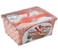 Béaba 920317 - Cesta de aseo para bebés, coral