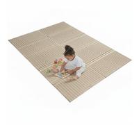 BÉABA, Alfombra de Motricidad XXL 200x150 cm, Alfombra de Juego Reversible 2 Caras, Espuma Alta Densidad 1,5 cm, Impermeable, Fácil de Limpiar, Plegable con Bolsa de Transporte, Play Life/Arch