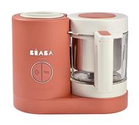 BÉABA Babycook Neo, Robot de cocina infantil, tritura, cocina y cuece al vapor, Rápido en 15 minutos, Recipiente de vidrio y recipiento de acero inoxidable, Para Bebés, Terracota