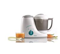 Béaba - Babycook Original - Procesador de alimentos para bebés - Máquina de alimentos para bebés 4 en 1: mezclas, calienta, vapor, descongela, rápido: 15 minutos - Accesorios incluidos