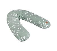 Béaba, Big Flopsy, Cojin Lactancia, Almohada de Maternidad y Embarazada, Multifuncional, Adecuada para Dormir/Amamantar, Soporte, Hipoalergénica, Noche Tranquila,Flor de Algodón,Oekotex,Naturaleza