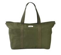 BÉABA Bolsa Cambiador Bebé Madrid XXL 44L - Bolso de Pañales Tipo Tote Extra Grande, Unisex Mamá y Papá, 11 Bolsillos, Bolsillo Térmico, Enganche Carrito, Cambiador Acolchado - Caqui