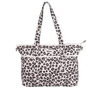 BÉABA, Bolsa Cambiador Madrid Modular 22L, Tote Bag de Gran Capacidad, Bolsa Cambiador Bebé Mamá Papá con 11 Bolsillos, Bolsillo Isotérmico, Enganche para Carrito, Cambiador Acolchado, Leopardo Clay