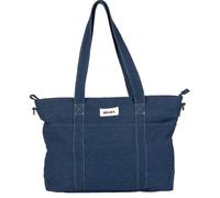 BÉABA, Bolsa Cambiador Madrid Modular 22L, Tote Bag de Gran Capacidad, Bolsa Cambiador Bebé Mamá Papá con 11 Bolsillos, Bolsillo Isotérmico, Enganche para Carrito, Cambiador Acolchado, Denim
