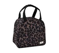 BÉABA, Bolsa Comida Isotérmica para Comidas de Bebé/Niños, Lunchbox, Mantiene Caliente/Frío, Gran Capacidad 5L, Tela Impermeable, Bolsillo Frontal, Material Flexible, Leopardo