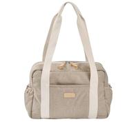 BÉABA, Bolso Cambiador Paris Bebé, 10 Bolsillos, Compartimentos Múltiples, Cremallera para Trolley-Maleta, Correa Hombro, Bolsa Nevera, Cambiador, Repelente al Agua, 16L, Arcilla