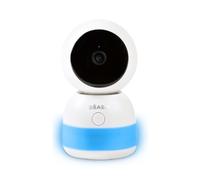 BEABA - Cámara de Video Adicional para bebé, rotación de 360°, aplicación móvil, visión Nocturna, luz Nocturna Multicolor, walkie-Talkie, Canciones de Cuna, Control de Temperatura y Humedad, luz