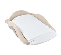 BÉABA - Cambiador de Bebé - Colchón Ligero y Compacto para Recién Nacido - Fijación Ajustable - Lavable - Mesitas/Borde alto/Ventosa - Made in France - Light Mist