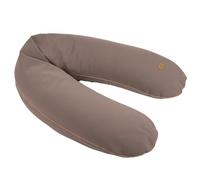 Beaba - Cojín de Embarazo y Lactancia, XXL, 180 cm, cojín Multifuncional para Maternidad, Soporte para Cuerpo Entero, microbolas silenciosas, desenfundable y Lavable, OekoTEX, French Terry, Mocha
