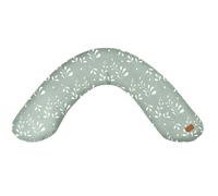 BEABA, Big Flopsy, Cojin Lactancia, Almohada de Maternidad y Embarazada, Multifuncional, Adecuada para Dormir/Amamantar, Soporte, Hipoalergénica, Noche Tranquila,Flor de Algodón,Oekotex,Naturaleza