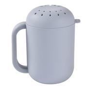 BÉABA, Enjuague Cabeza Bebé, Rociador Baño/Ducha, Juegos de Baño, 2 en 1, Enjuague Cabello y Juegos de Agua de Baño, 2 Tipos de Lluvia, Tapa Extraíble, Silicona, Guijarro