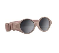 BÉABA, Gafas de sol con banda para bebé 0-9 meses, protección UV 100% - CAT 4, protección lateral, confort óptimo, banda elástica ajustable, cacao