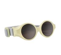 BÉABA, Gafas de Sol para Bebé 0-9 Meses, Protección 100% UV - CAT 4, Protección Lateral, Confort Óptimo, Banda Elástica Ajustable, Limonada