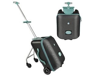 BÉABA - Maleta de Cabina 2 en 1 con Asiento para niños, a Partir de 4 años, Ampliable, Capacidad 22 L, Varios Compartimentos, Práctica y Manejable, Luggage Eazy