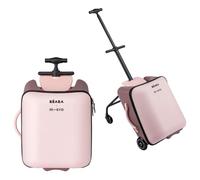 BÉABA & Micro Mobility, Maleta De Cabina 2 En 1 Con Asiento Para Niño, Desde 4 Años, Evolutiva, Gran Apertura, Capacidad 22L, Varios Compartimentos, Práctica, Luggage Eazy, Malvavisco