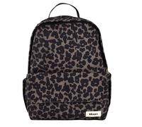 BÉABA Mochila Cambiador Bebé Tokyo 21L, Mochila de Maternidad Bébé Mamá Papá, Manos Libres, 9 Bolsillos, Bolsillo Térmico, Enganche para Carrito, Cambiador Acolchado, Tejido Repelente al Agua-Leopardo