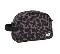 BÉABA, Neceser de Aseo Bebé, Neceser de Cuidado Bebé, Bolsa Genève, Tela Impermeable, 2 Bolsillos Interiores, Leopardo