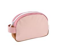 BÉABA, Neceser para bebé/niño, Impermeable, Gran capacidad 2,5L, Gran abertura con cremallera, Etiqueta para el nombre, Efecto chicle, Faro, Dusty Rose
