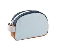 BÉABA, Neceser para bebé/niño, Impermeable, Gran capacidad 2,5L, Gran abertura con cremallera, Etiqueta para el nombre, Efecto chicle, Faro, Azul noche