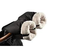 BEABA RED CASTLE, Moufles/Guantes/Protege las manos cochecito, protección lluvia/nieve, cierres por cremallera, ultra caliente, suave, forro polar, cortaviento, impermeable, transpirable, High