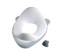 BÉABA - Reductor de Inodoro para niños, Elevador WC, Asiento de Baño con gancho de fijación, Antideslizante y Ergonómico, Fácil de limpiar, blanco