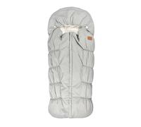BÉABA, Saco para cochecito de bebé, 100% impermeable, cortaviento, doble forro polar ultra cálido, TOG 6, paso de arnés de 3 y 5 puntos, capucha que cubre, cierre de cremallera, 6-24 meses, gris