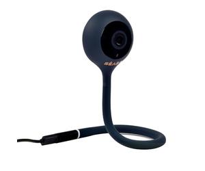 BÉABA, Vigilabebés Video, Zen Connect Babyphone, Cámara Full HD 1090p, Walkie-talkie, Largo alcance, Conexión móvil y Wifi, Nanas, Vástago flexible, Azul noche